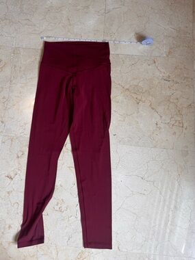 aerie Wine-Colored Active Leggings